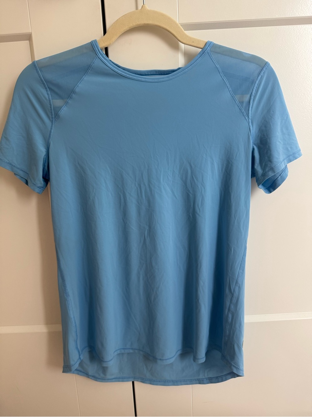 lululemon athletica Light Blue Short-Sleeve Performance Tee